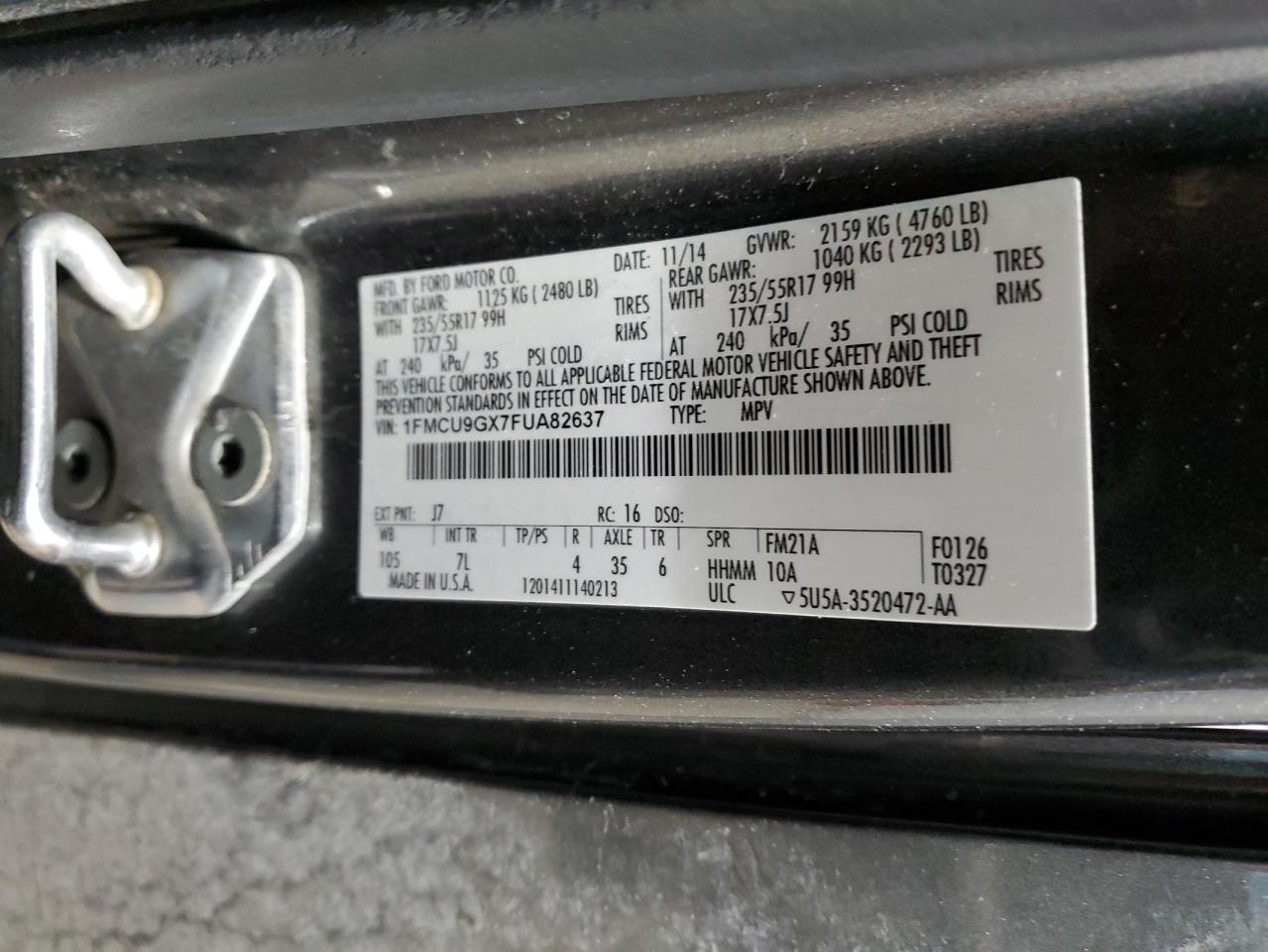 2015 Ford Escape - Image 13