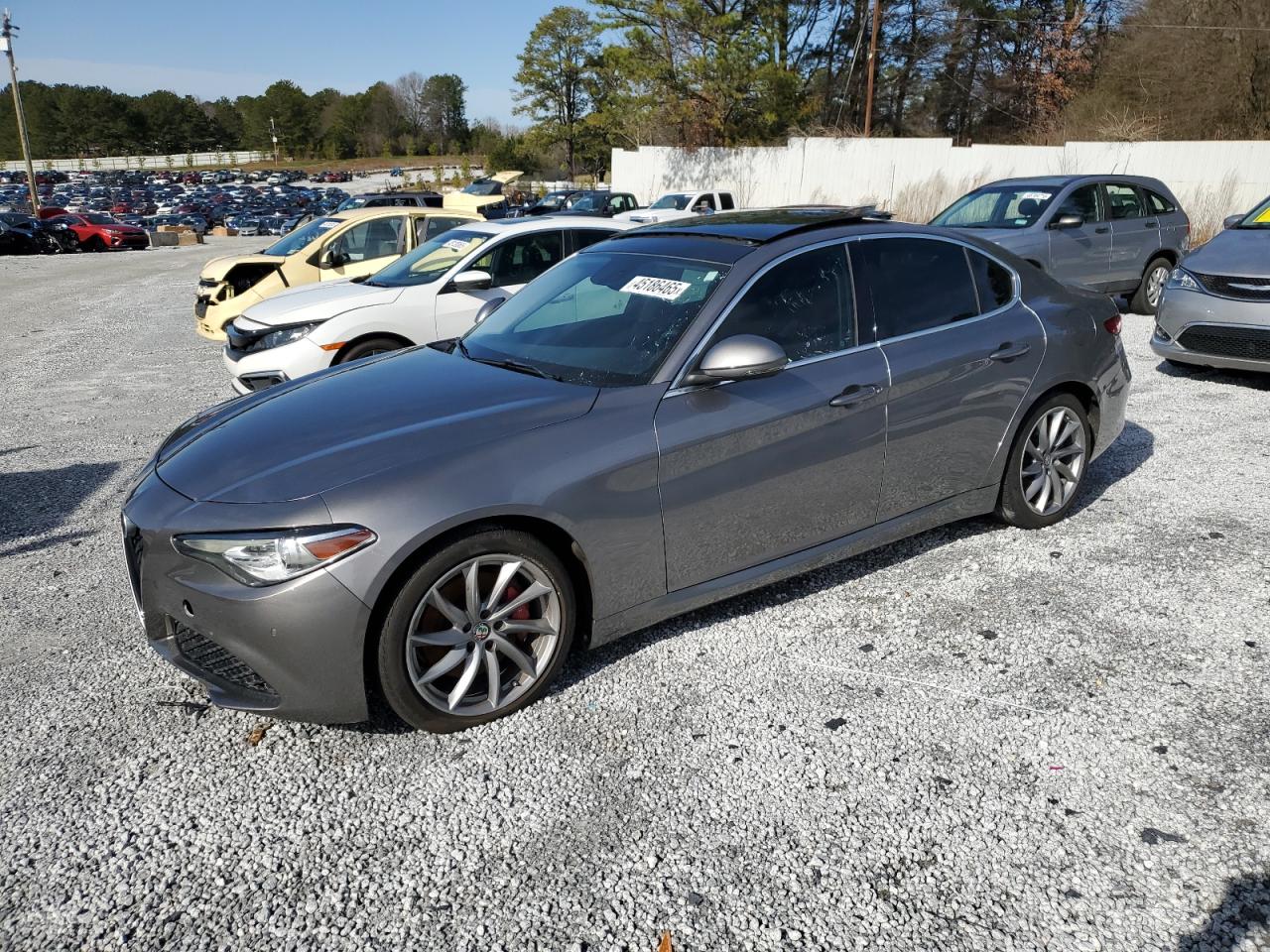 2017 Alfa Romeo Giulia Ti на продаже в Fairburn, GA - Mechanical