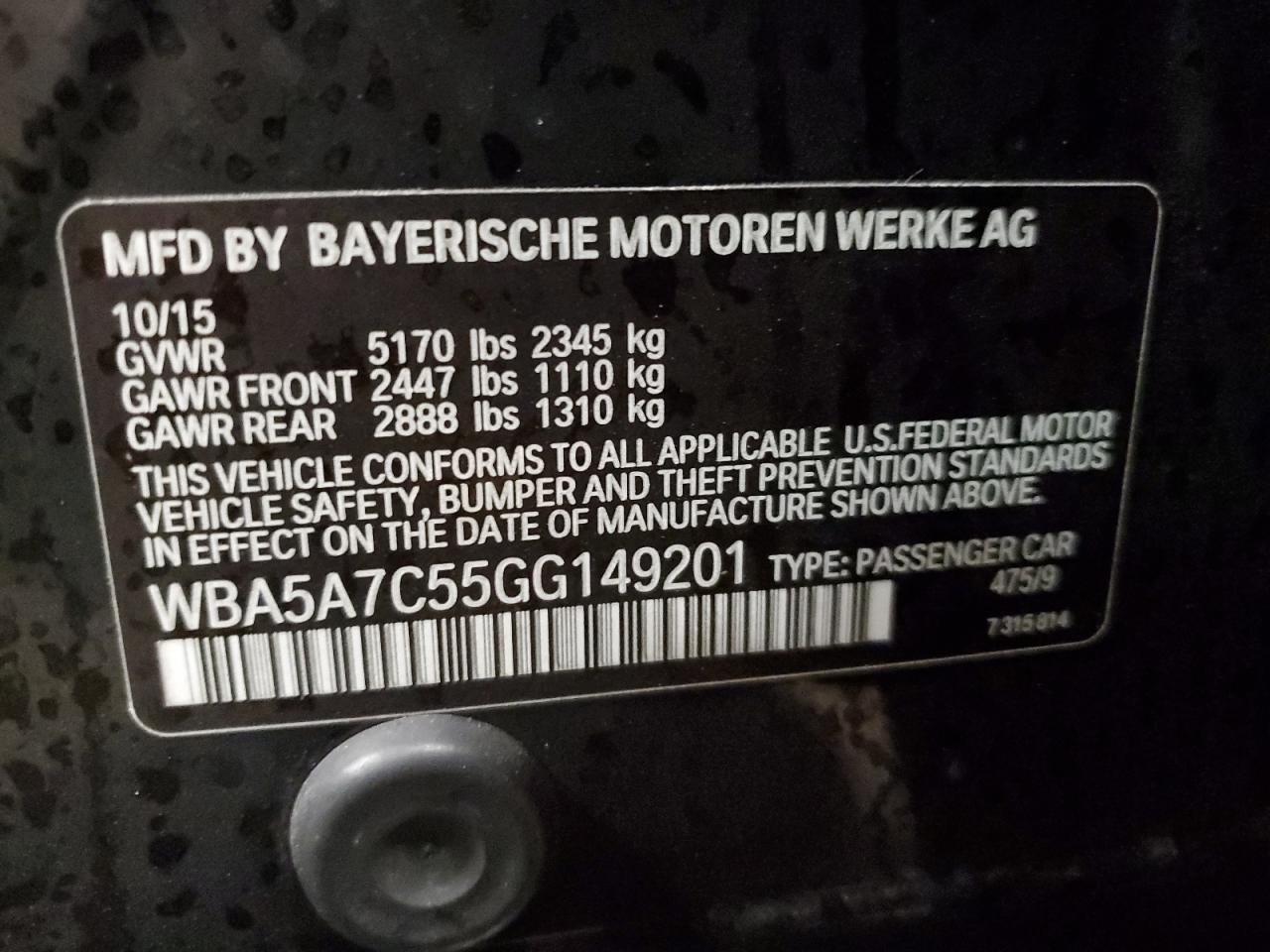 2016 BMW 5er - Image 12