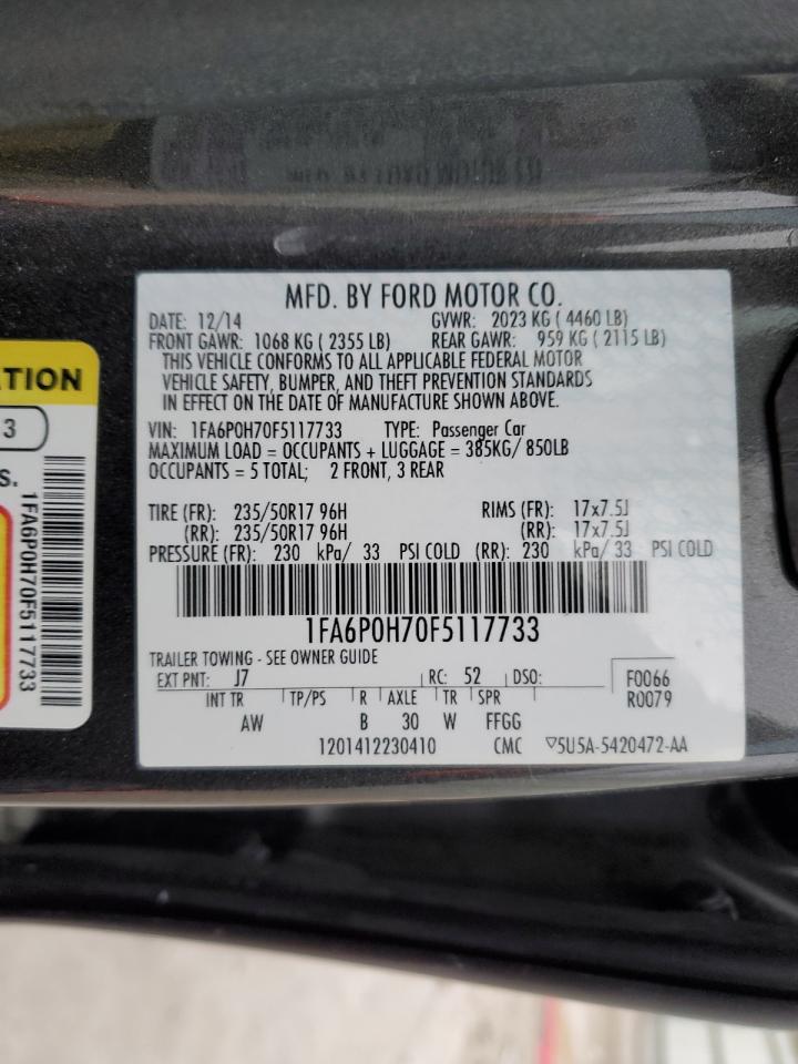 2015 Ford Fusion - Image 12