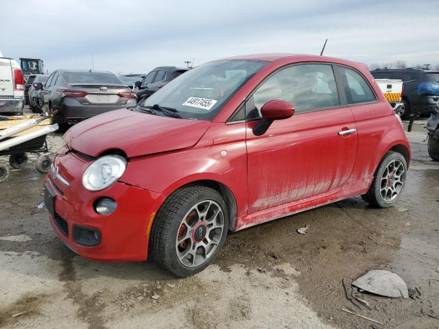  FIAT 500 2012 Красный