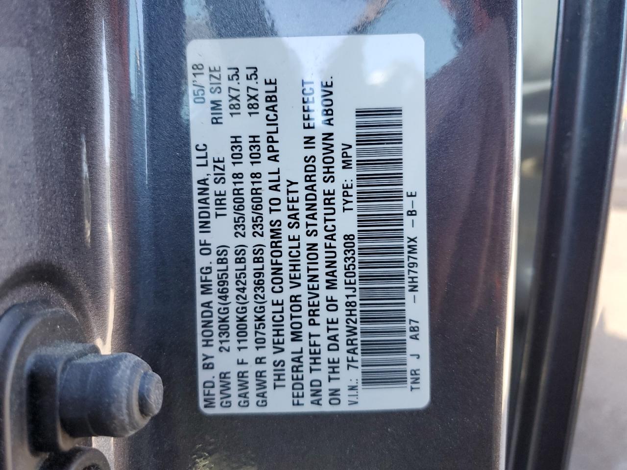 2018 Honda CR-V - Image 13