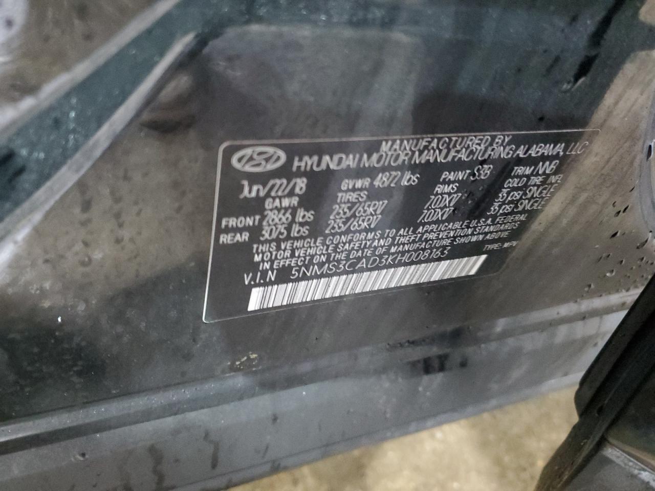 2019 Hyundai Santa Fe - Image 15