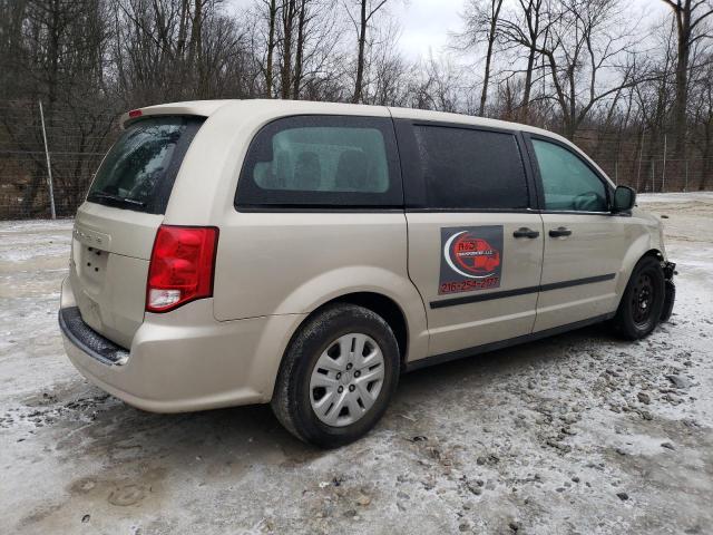 Minivans DODGE CARAVAN 2016 Gold
