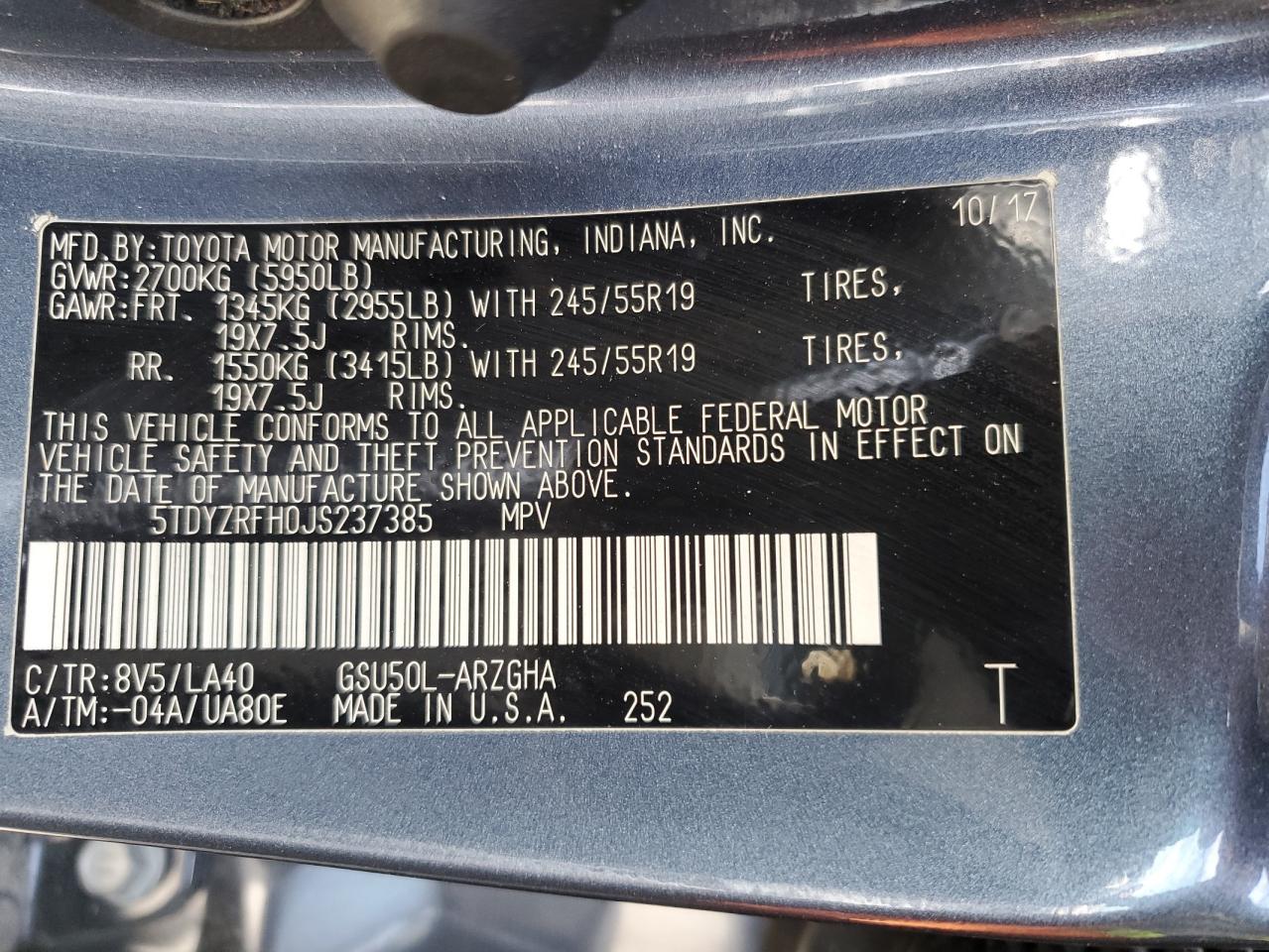 2018 Toyota Highlander - Image 15