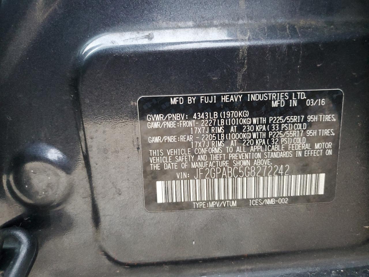 2016 Subaru XV - Image 14