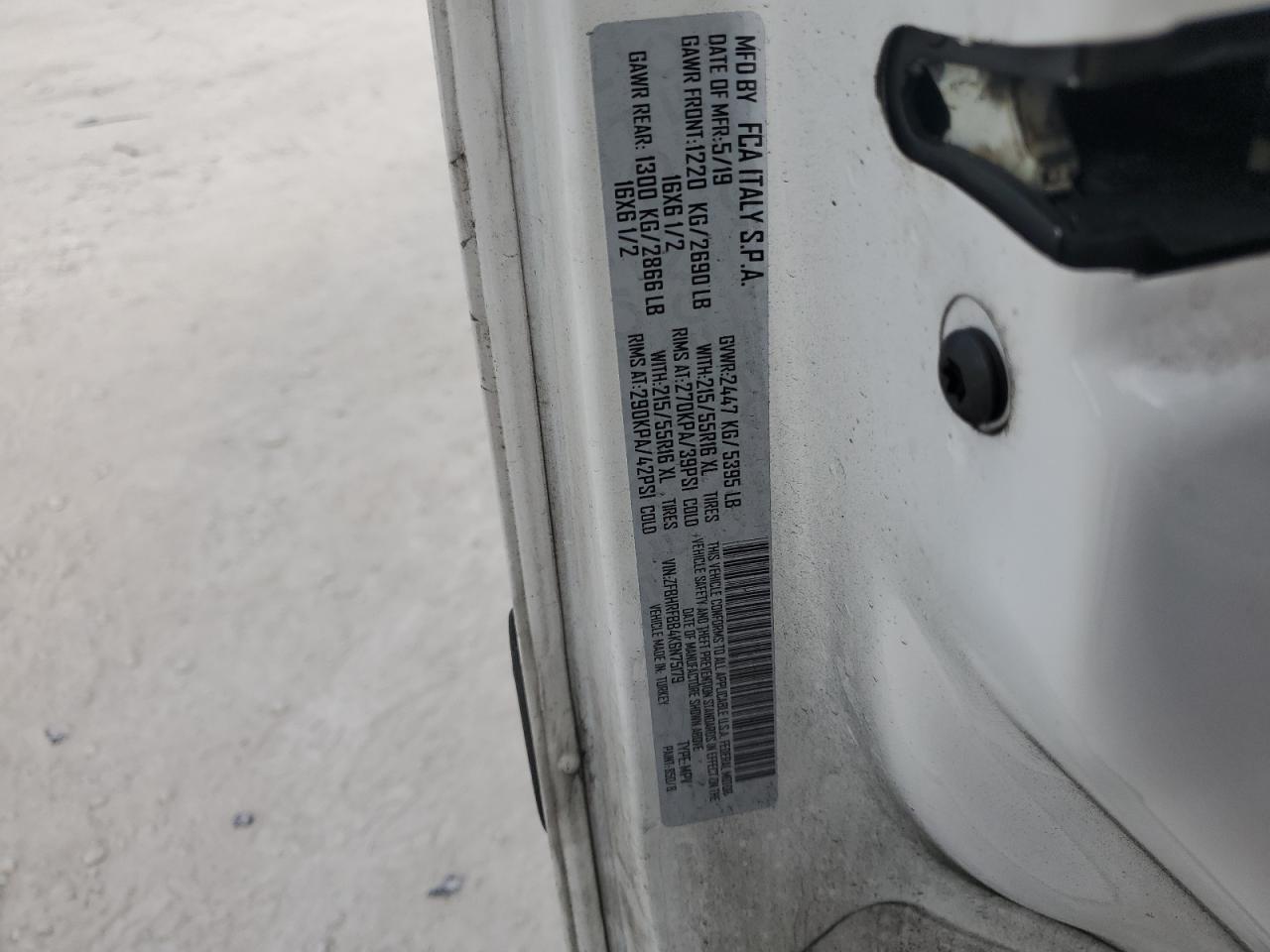 2019 RAM ProMaster City - Image 12