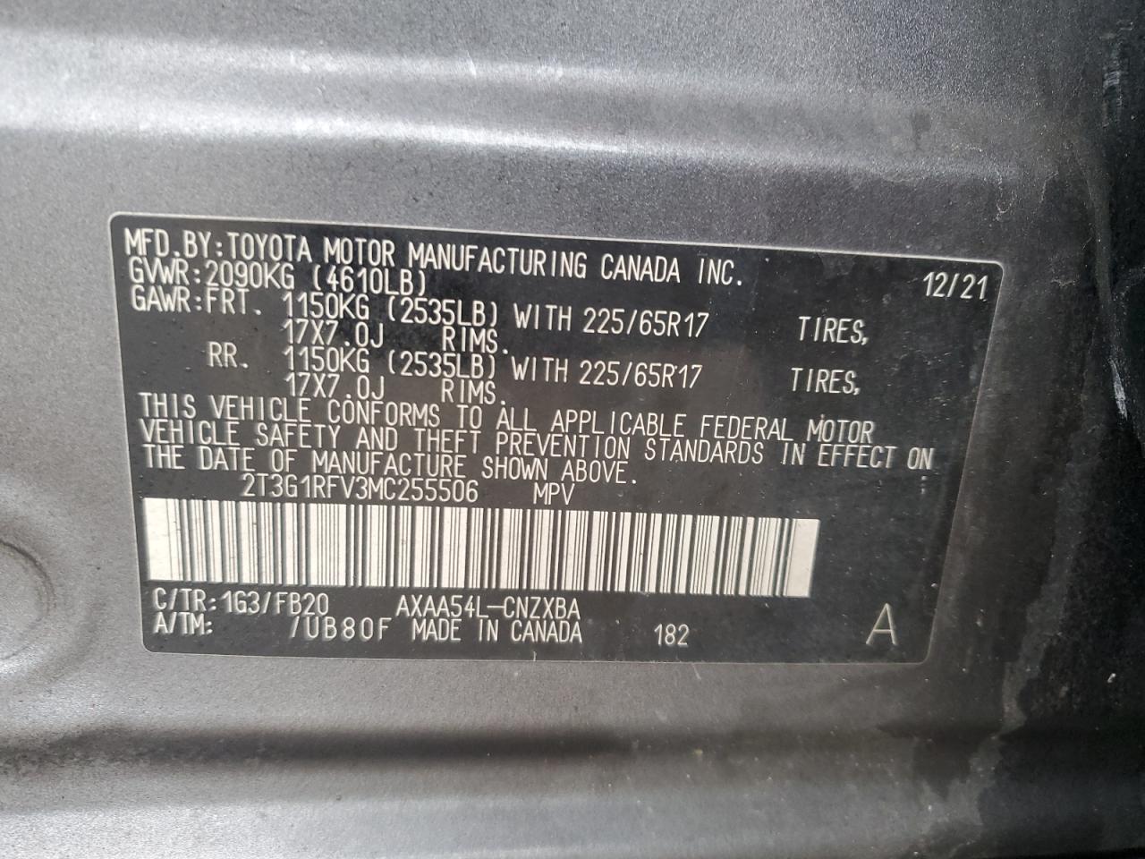 2021 Toyota RAV 4 - Image 15