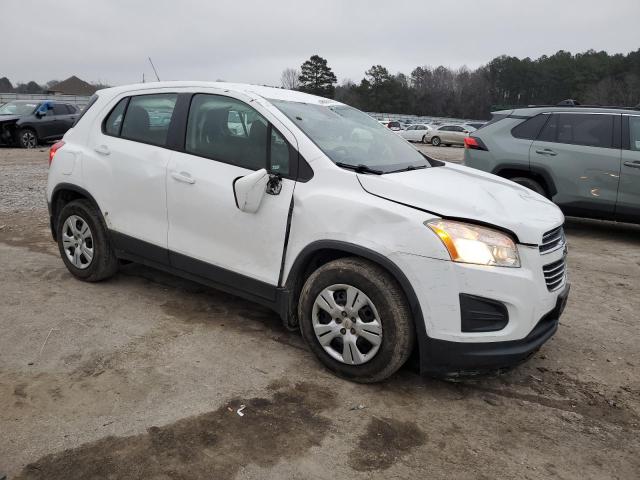  CHEVROLET TRAX 2016 White