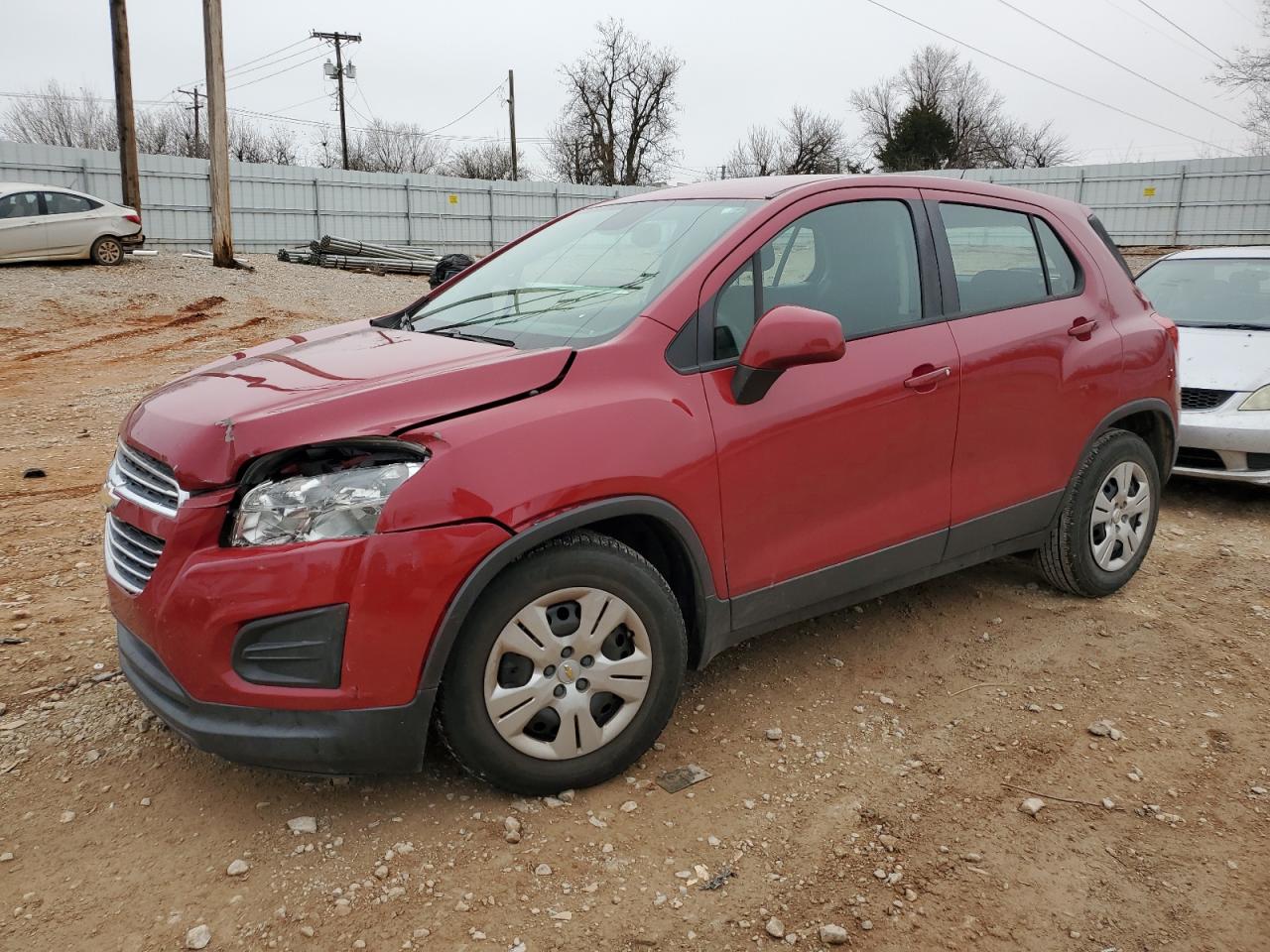 2015 Chevrolet Trax Ls იყიდება Oklahoma City-ში, OK - Front End