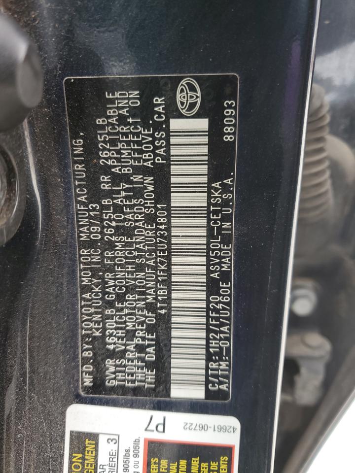 2014 Toyota Camry - Image 13
