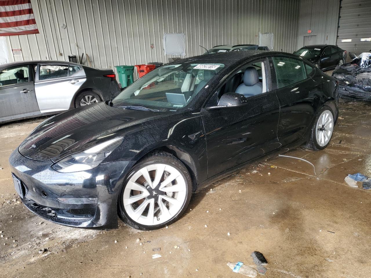 2023 TESLA MODEL 3 BLACK VIN: 5YJ3E1EA2PF448757