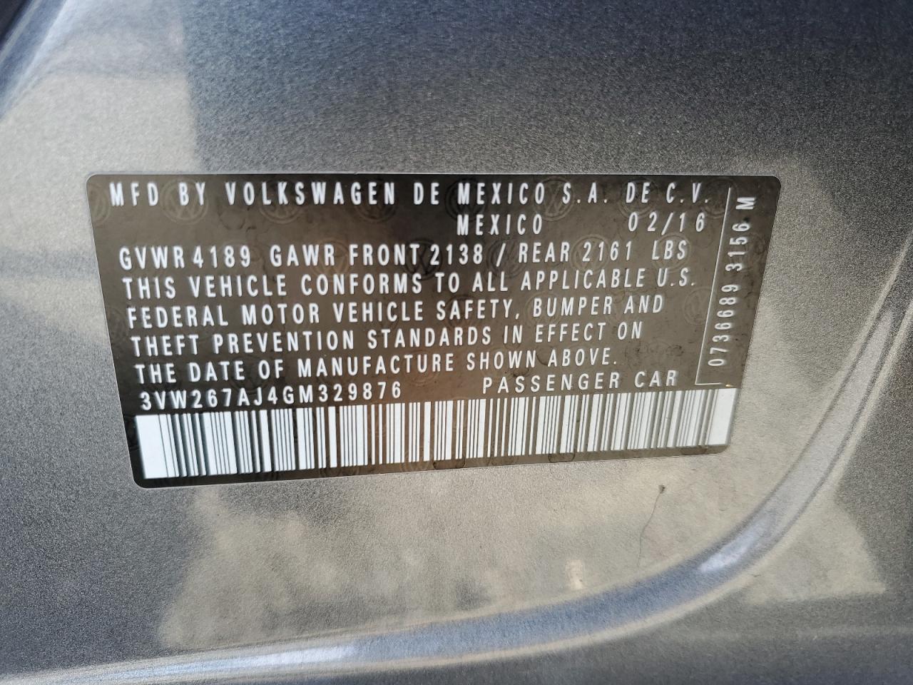 2016 Volkswagen Jetta - Image 12