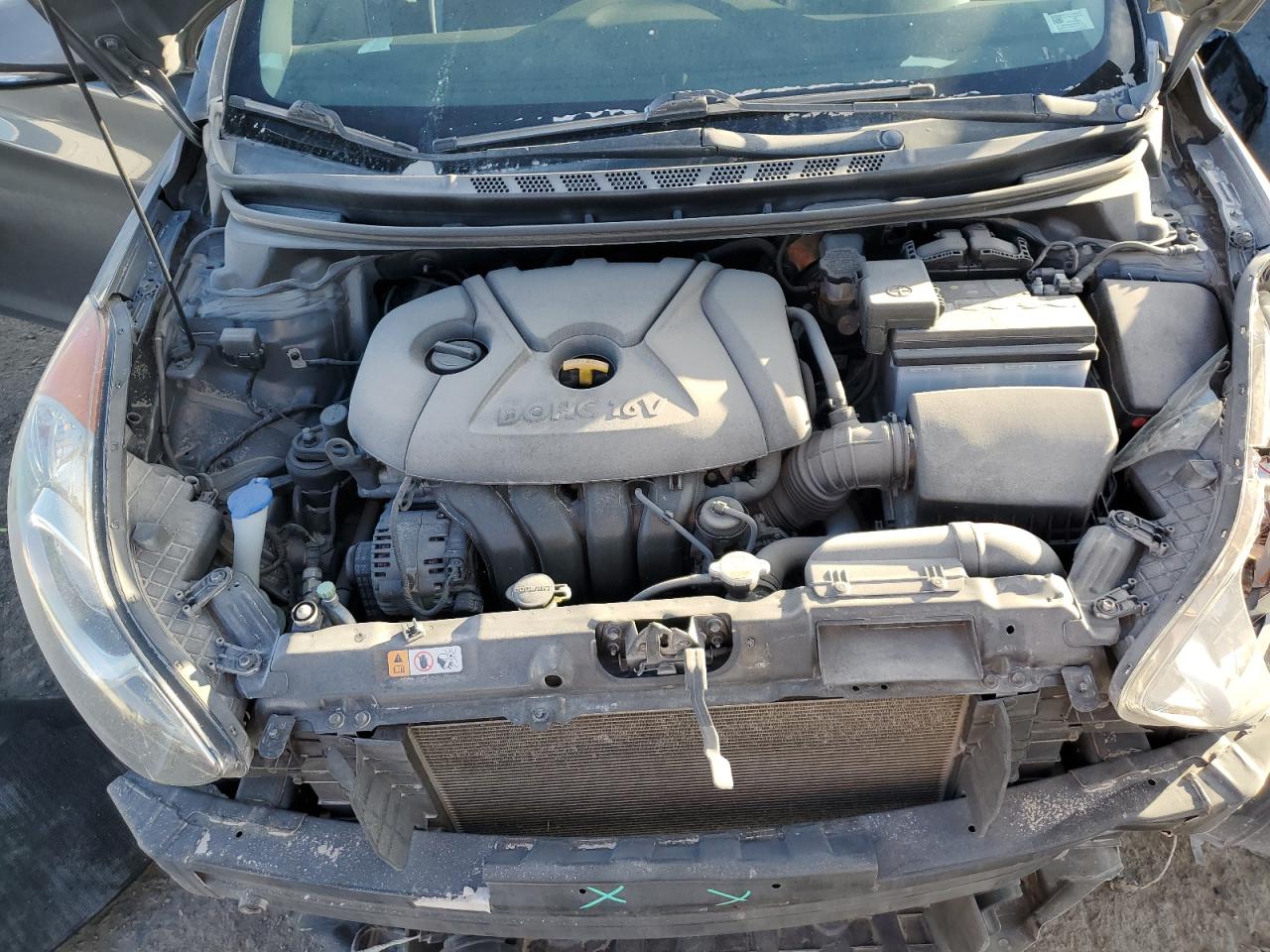 2013 Hyundai Elantra Gls VIN: 5NPDH4AE1DH380714 Lot: 43837415