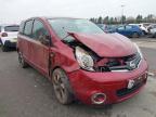 2012 NISSAN NOTE N-TEC for sale at Copart GLOUCESTER