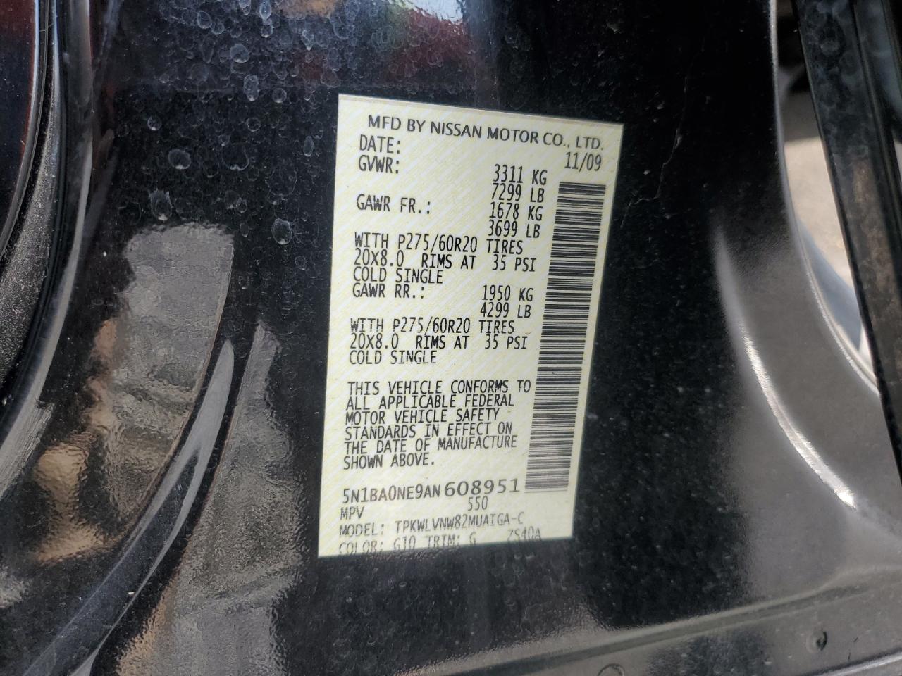 2010 Nissan Armada - Image 15
