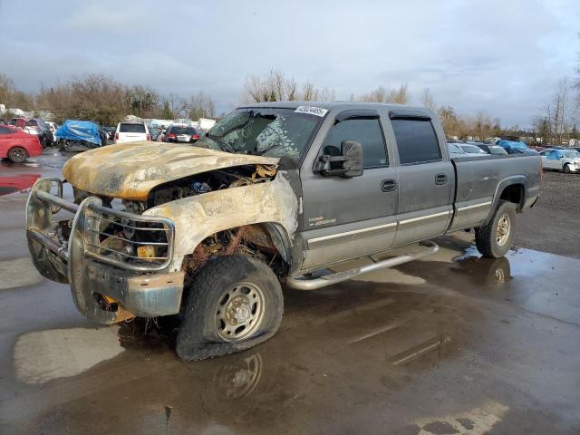 2002 Chevrolet Silverado K2500 Heavy Duty للبيع في Woodburn، OR - Burn