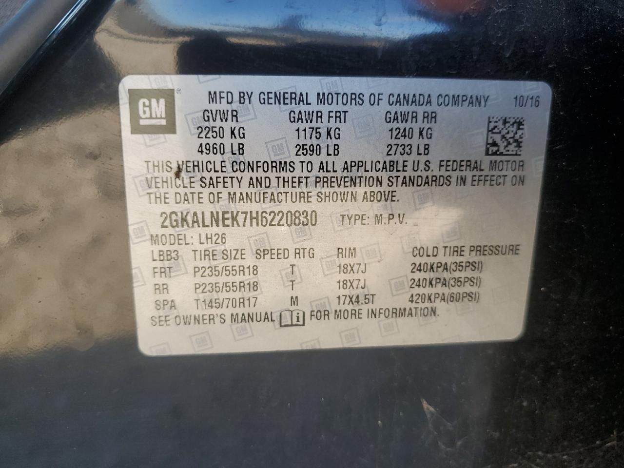 2017 GMC Terrain - Image 15