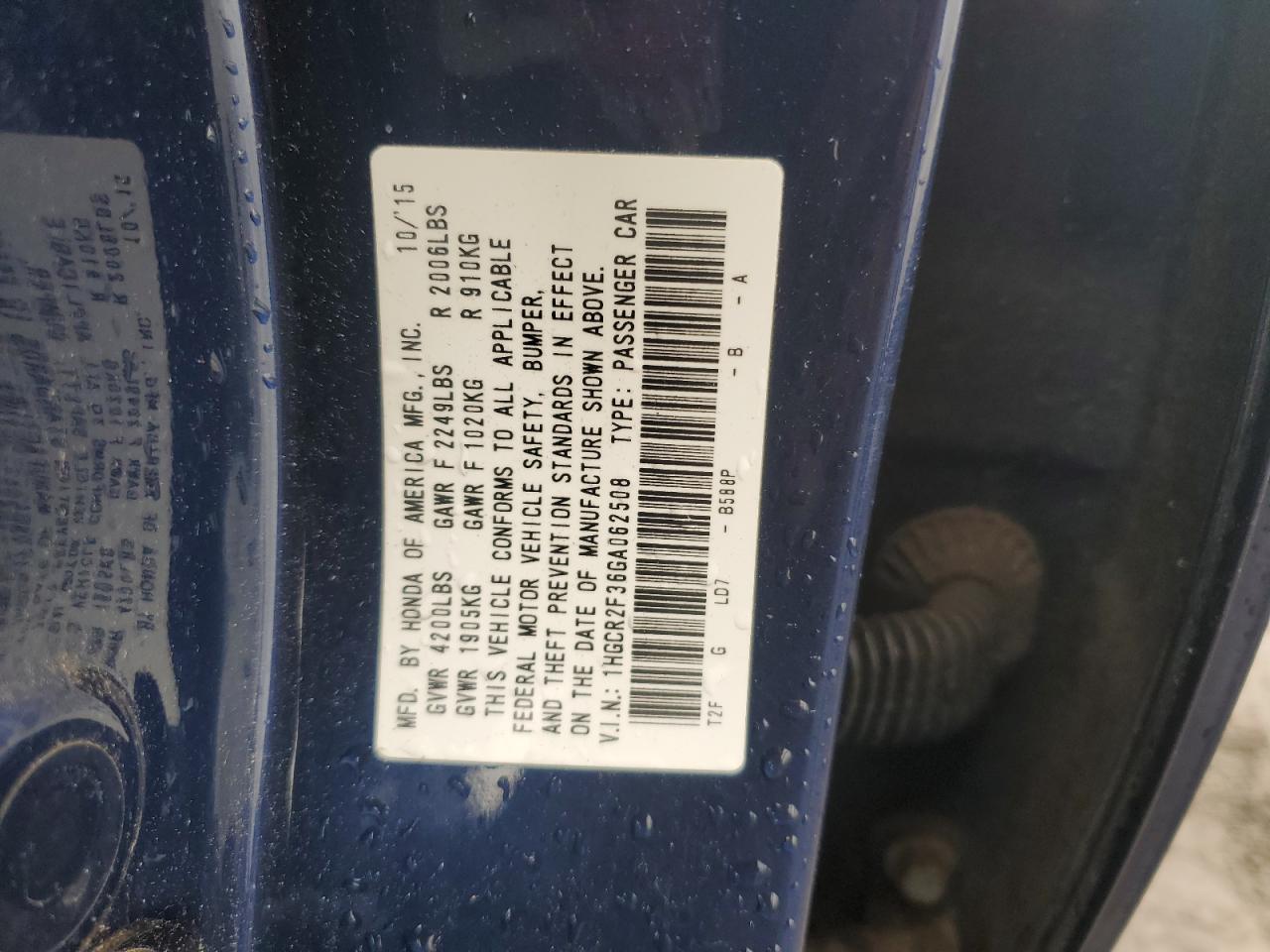2016 Honda Accord - Image 12