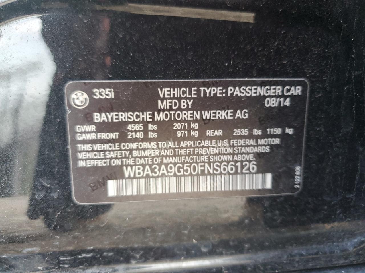 2015 BMW 3er - Image 12