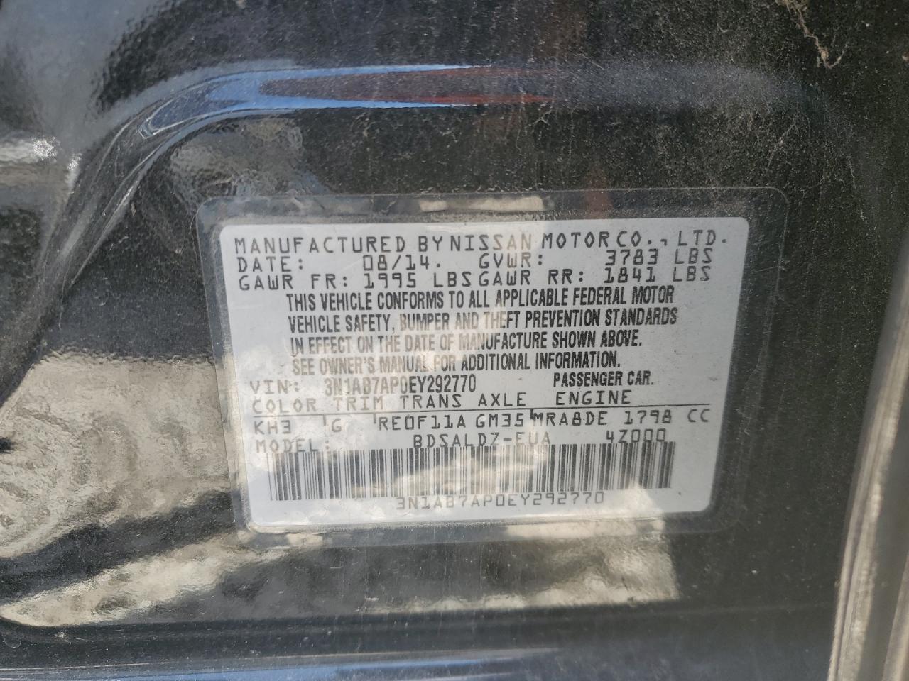 2014 Nissan Sentra - Image 12