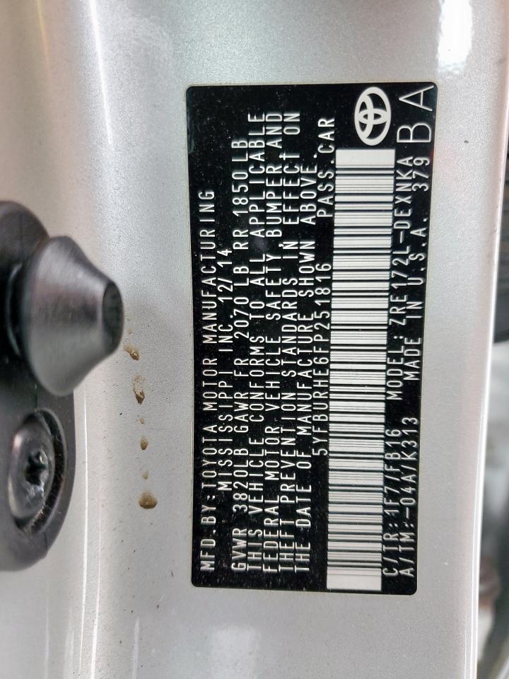 2015 Toyota Corolla - Image 13