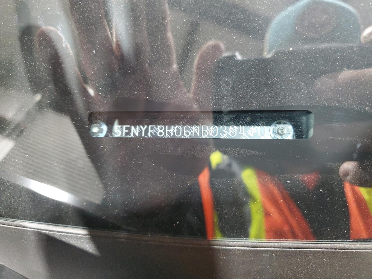 2022 Honda Passport Elite VIN: 5FNYF8H06NB030410 Lot: 47315405