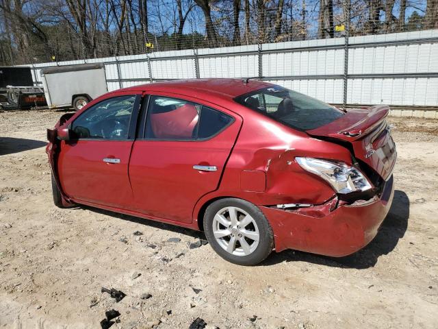  NISSAN VERSA 2014 Red
