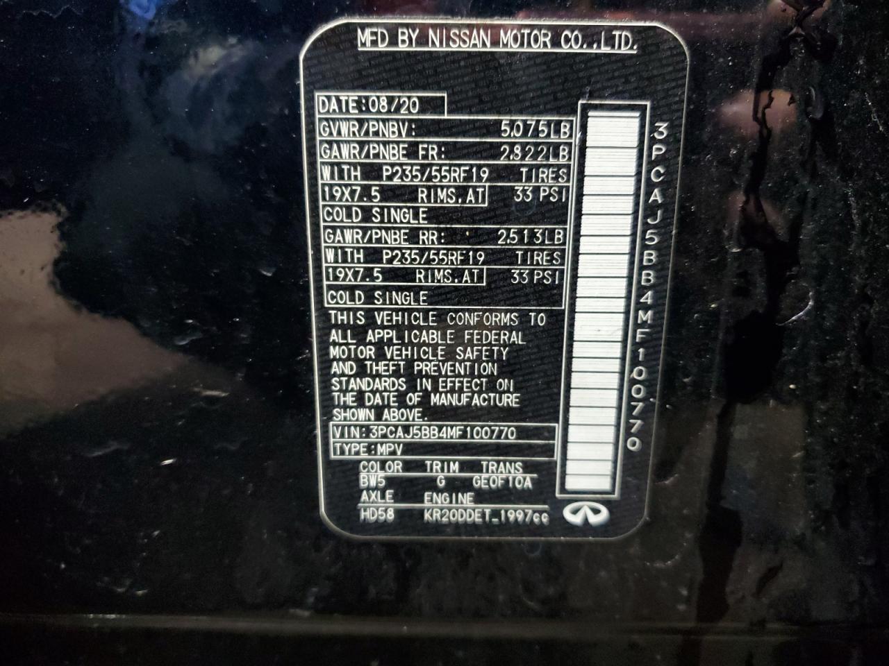 2021 Infiniti QX50 - Image 13