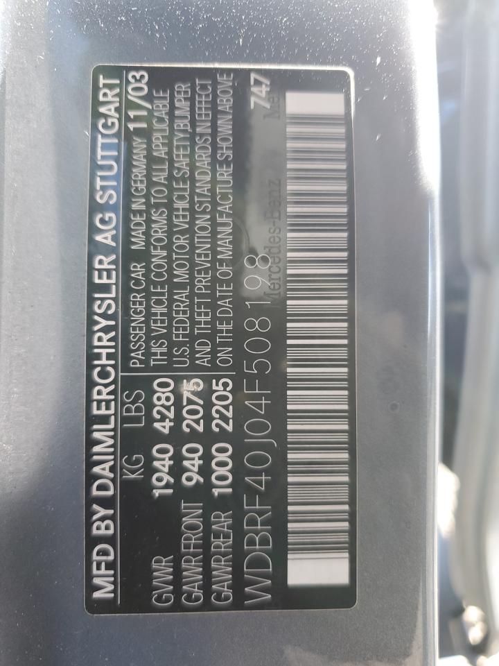 2004 Mercedes-Benz C-klasse - Image 14