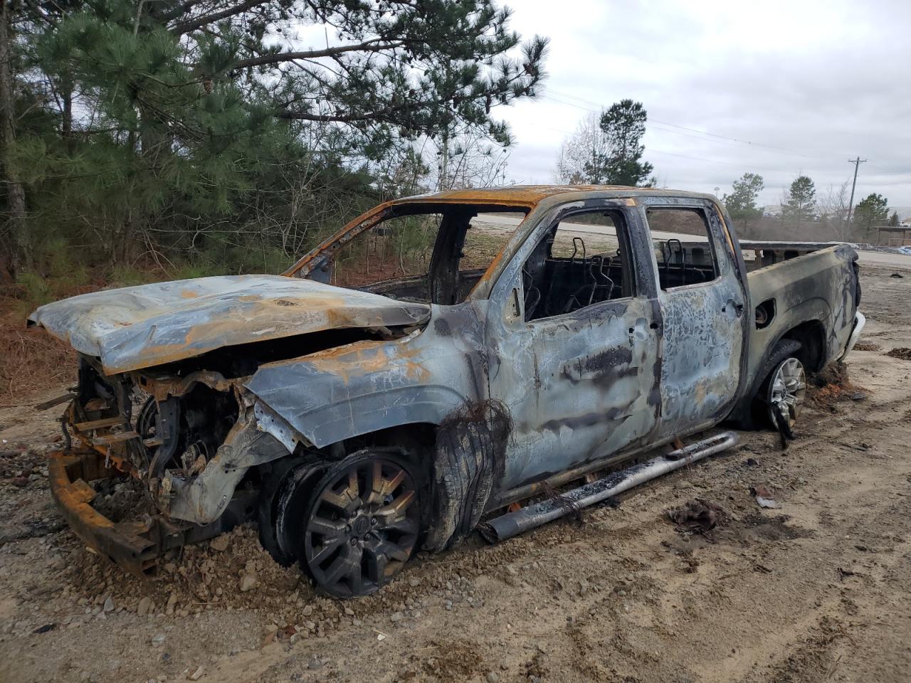 2022 Nissan Frontier S للبيع في Gaston، SC - Burn