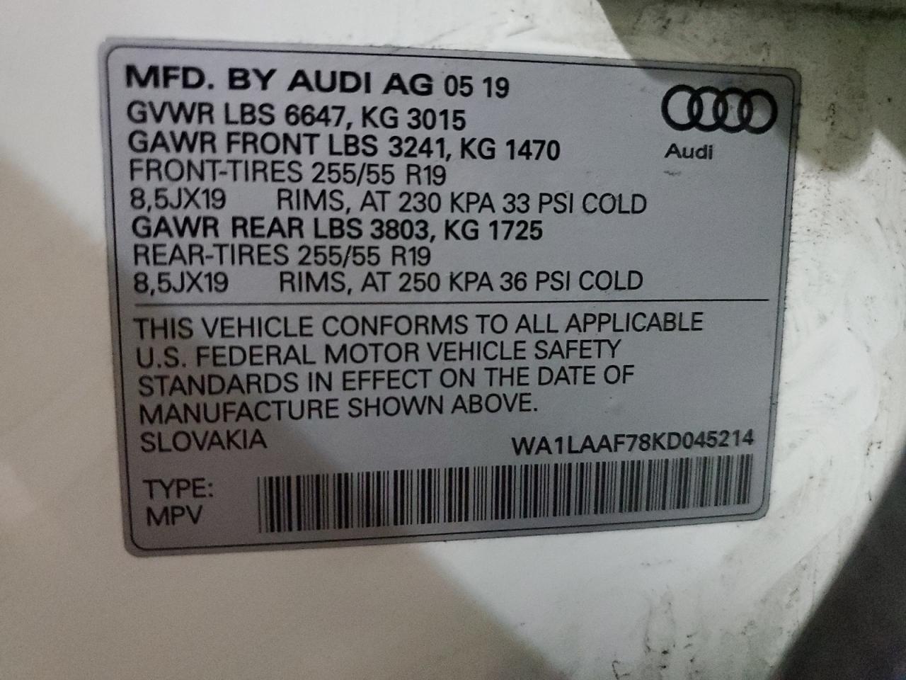 2019 Audi Q7 - Image 14