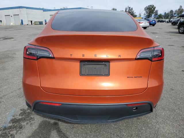  TESLA MODEL Y 2021 Pomarańczowy