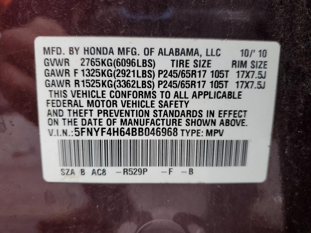 2011 Honda Pilot - Image 14