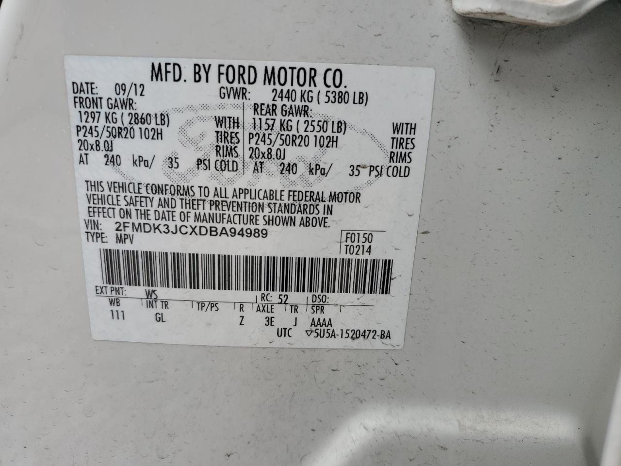2013 Ford Edge - Image 13