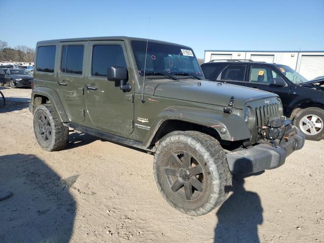 Паркетники JEEP WRANGLER 2015 Зеленый