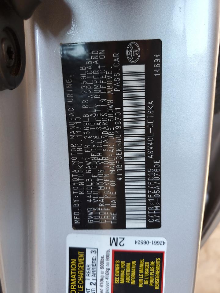 2011 Toyota Camry - Image 12