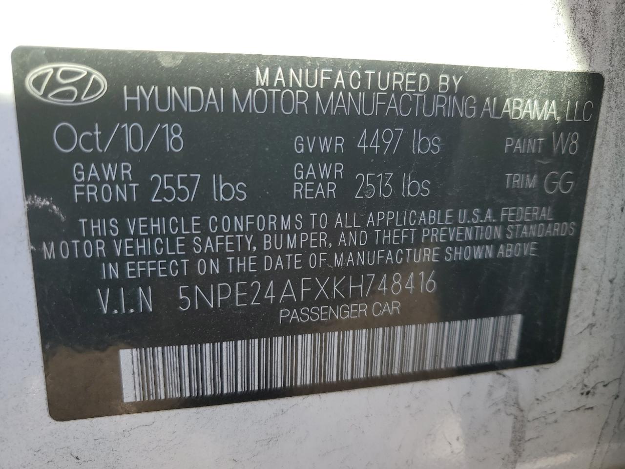 2019 Hyundai Sonata - Image 12