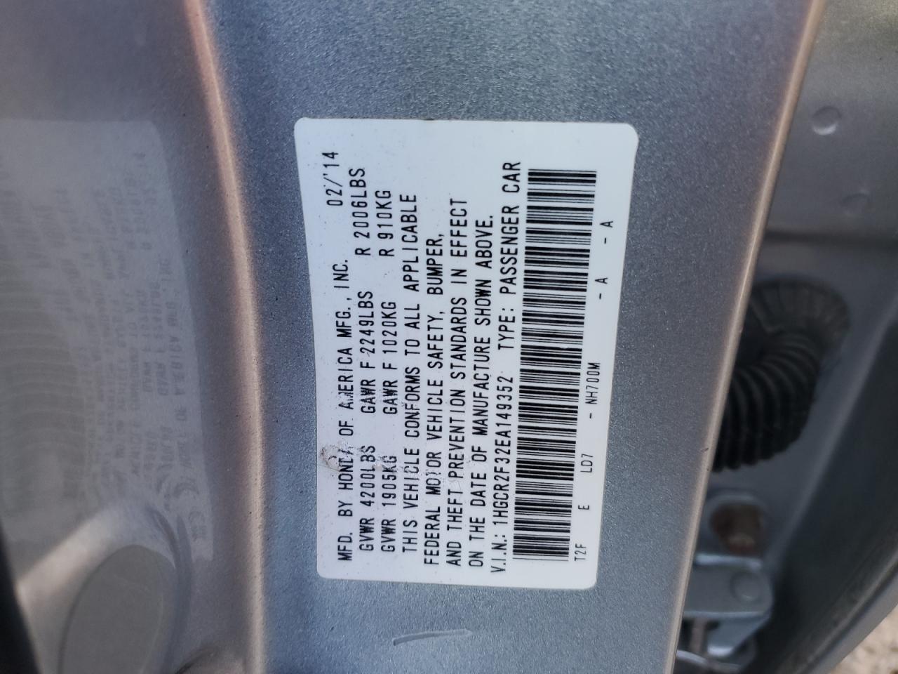 2014 Honda Accord - Image 12