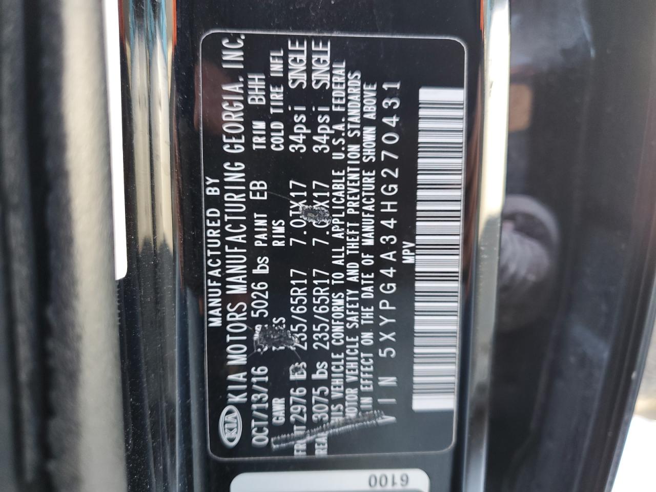 2017 Kia Sorento - Image 13