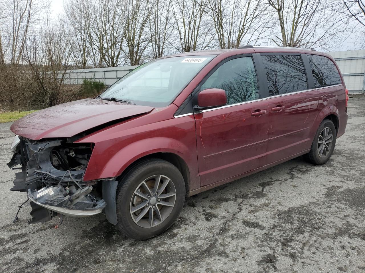 2017 Dodge Grand Caravan Sxt იყიდება Arlington-ში, WA - Front End