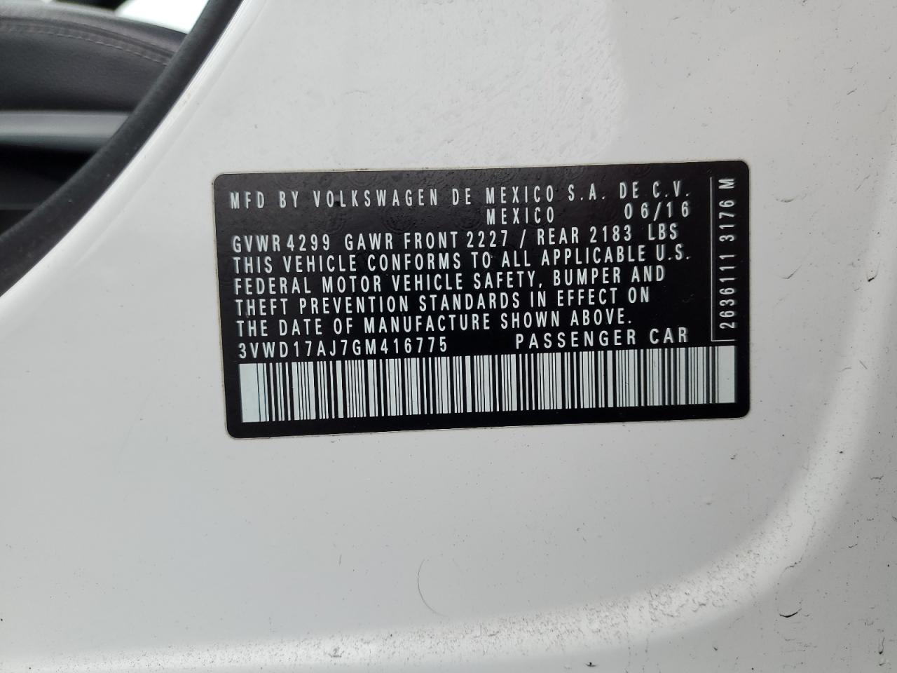 2016 Volkswagen Jetta - Image 12