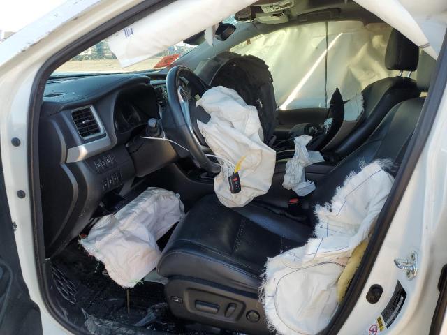  TOYOTA HIGHLANDER 2017 Білий