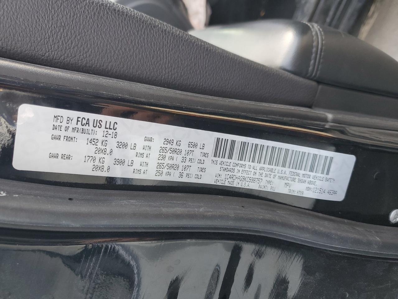 2019 Dodge Durango - Image 13