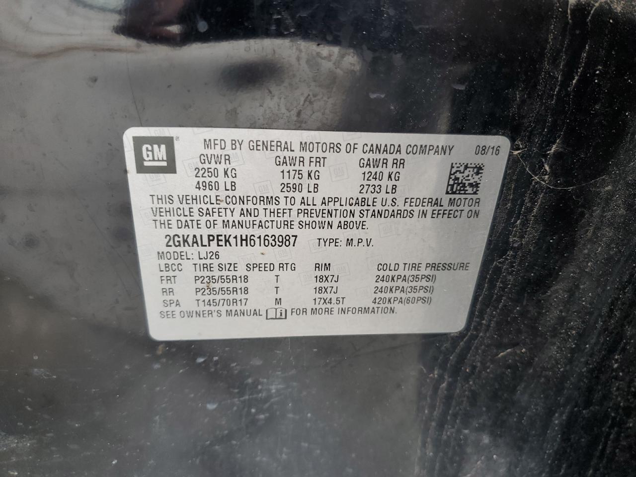 2017 GMC Terrain - Image 13