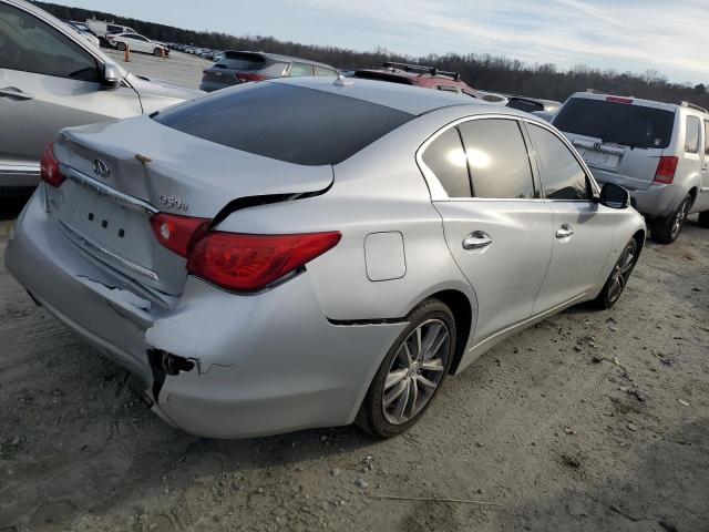  INFINITI Q50 2015 Серебристый
