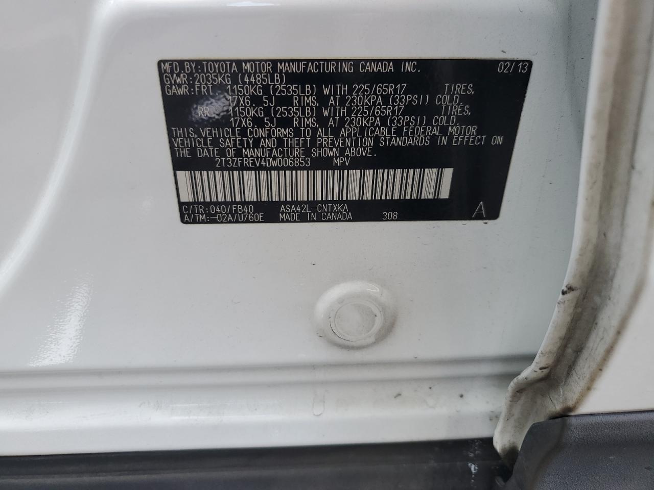 2013 Toyota RAV 4 - Image 14