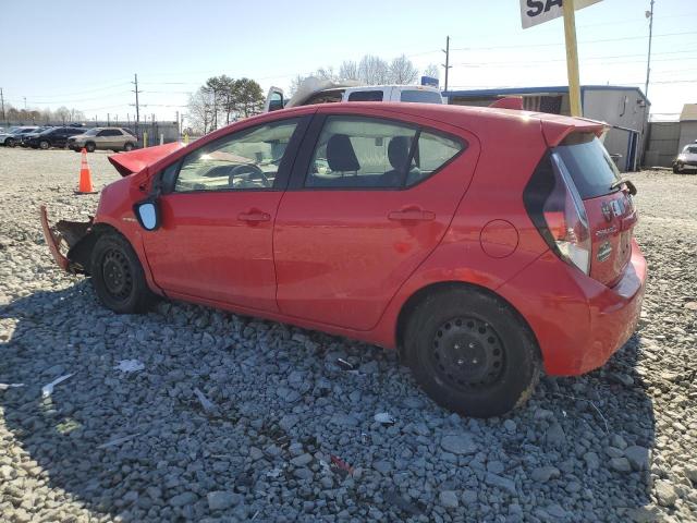  TOYOTA PRIUS 2016 Czerwony