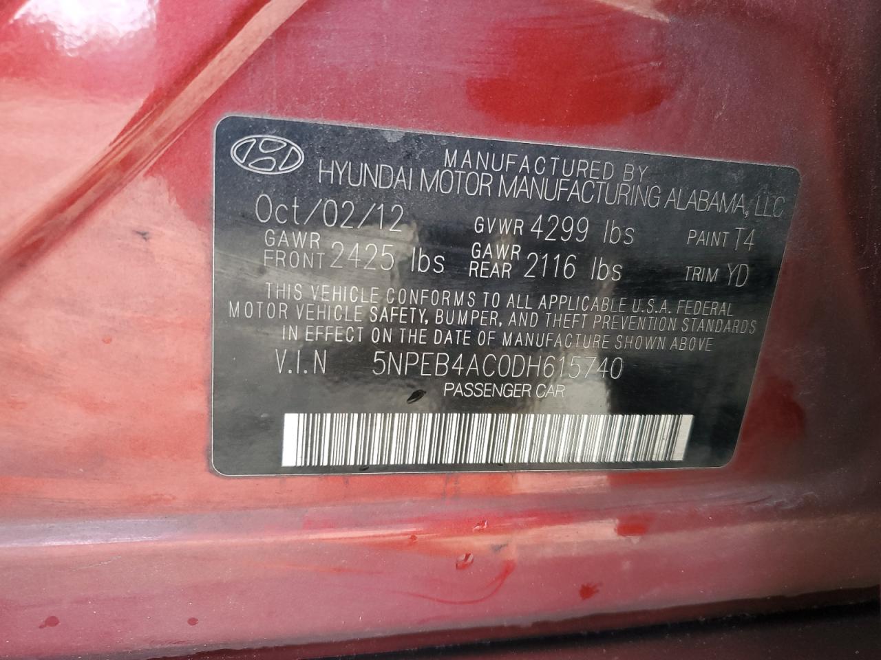 2013 Hyundai Sonata - Image 12