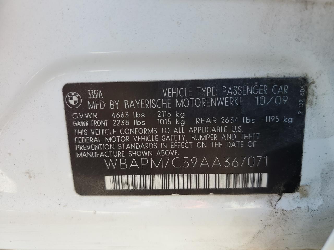 2010 BMW 3er - Image 12